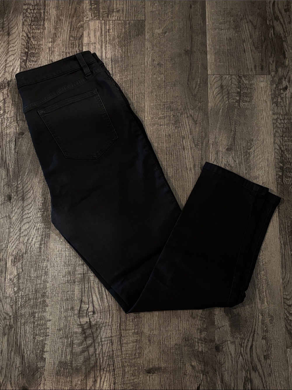 Free People Straight Leg Jeans - Black - Size 31